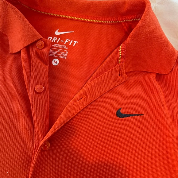 Orange Nike Polo - Picture 2 of 4